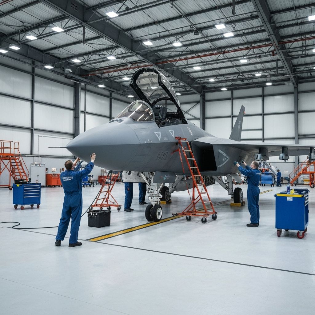 Aerospace manufacturing facility